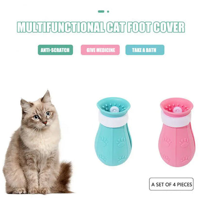 Adjustable Cat Foot Claw Cover Pet plaza