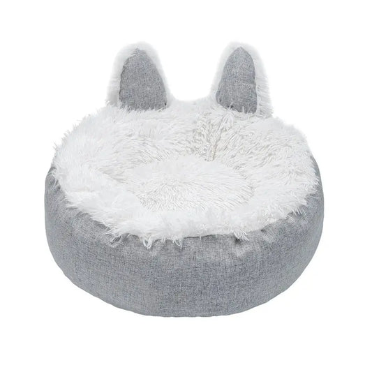 Cat Bed Plush Dog Cat Fluffy Bed Pet plaza