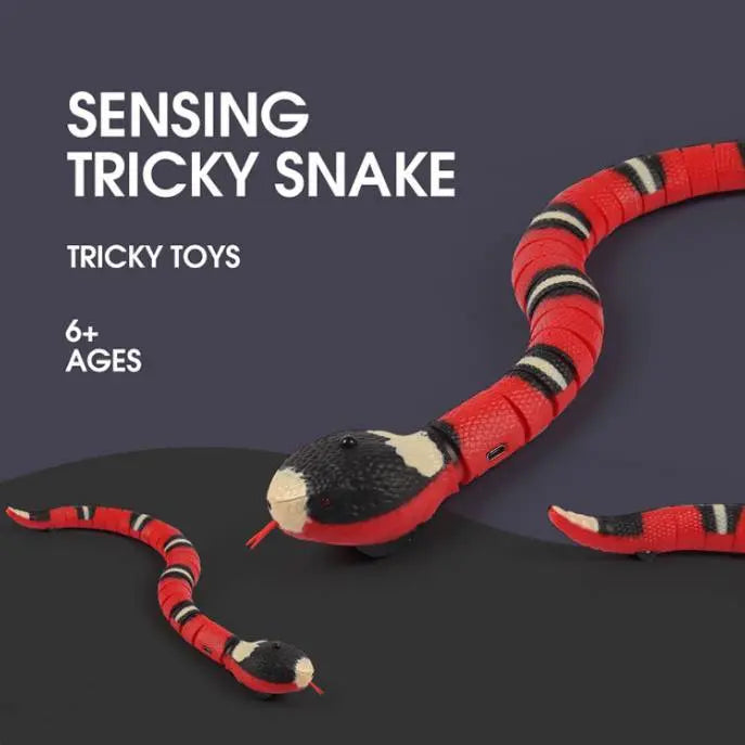 Interactive Electric Induction Snake Funny Cat Toy Pet plaza