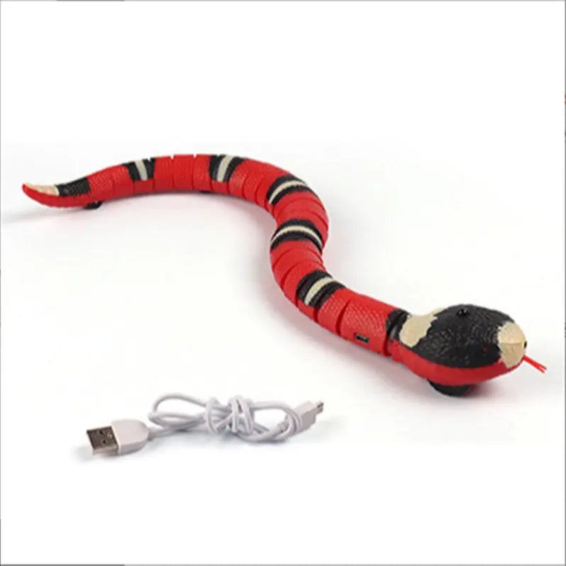 Interactive Electric Induction Snake Funny Cat Toy Pet plaza