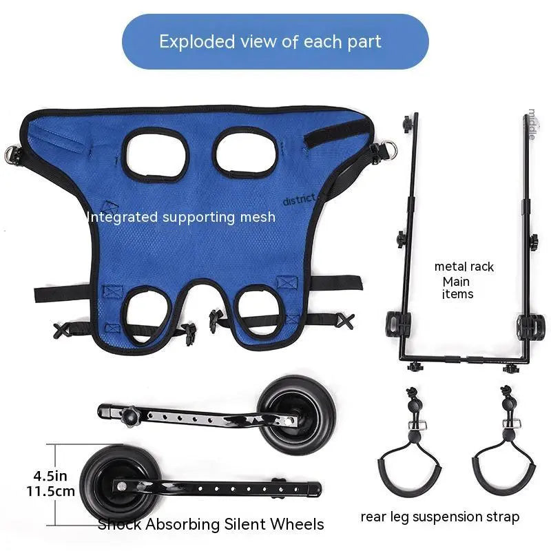 Pet Disabled Dog Wheelchair Scooter Pet plaza