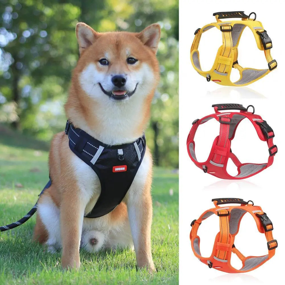 Pet Harness Vest For Small Large Dog Outdoor Running Dogs Training Pet plaza