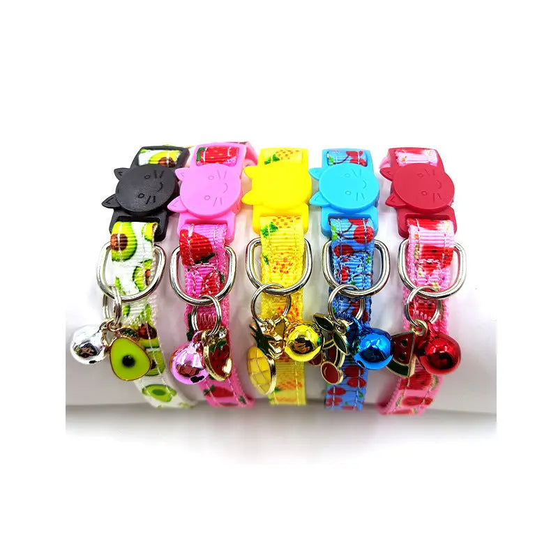 Pet Print Bell Cat Collar Cat Strap Sarkershop