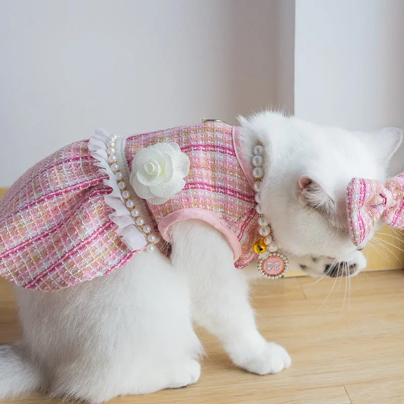 Pet Skirt Cat Fashion Cute Dress Pet plaza