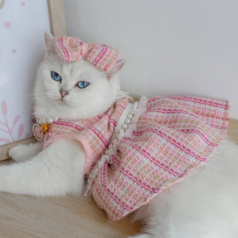 Pet Skirt Cat Fashion Cute Dress Pet plaza