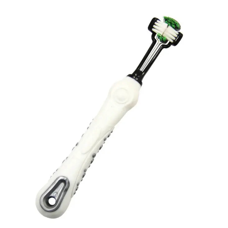 Three Sided Pet Toothbrush Pet plaza